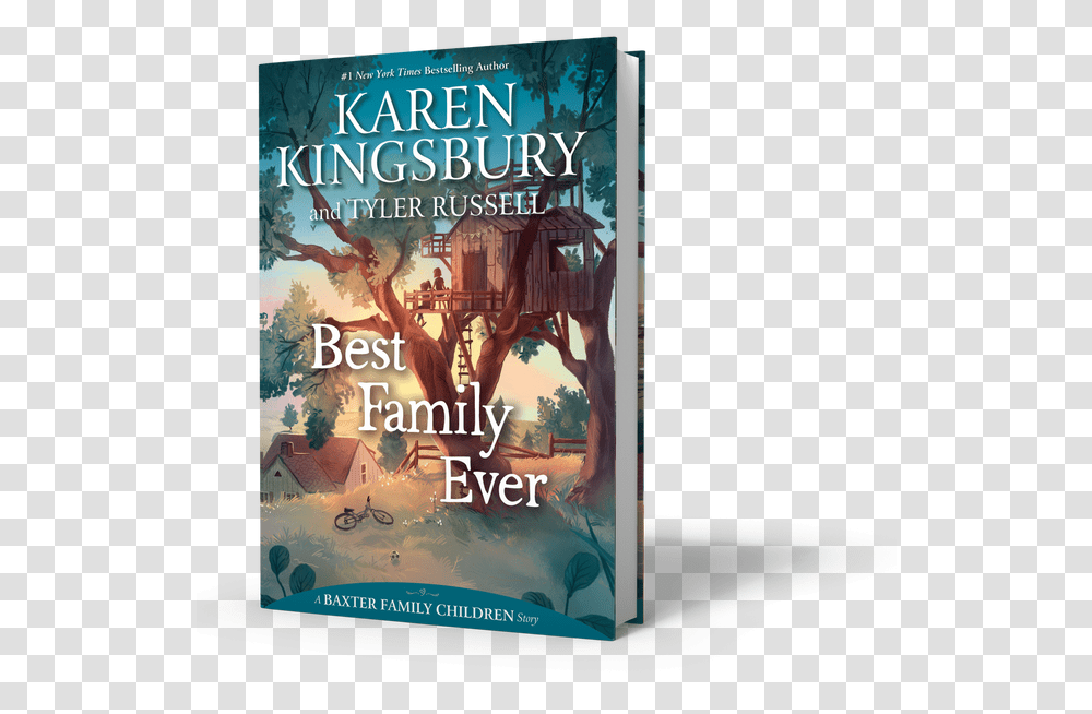 3d Bookshot Pagesout Print Karen Kingsbury Best Family Ever, Novel, Poster, Advertisement, Word Transparent Png