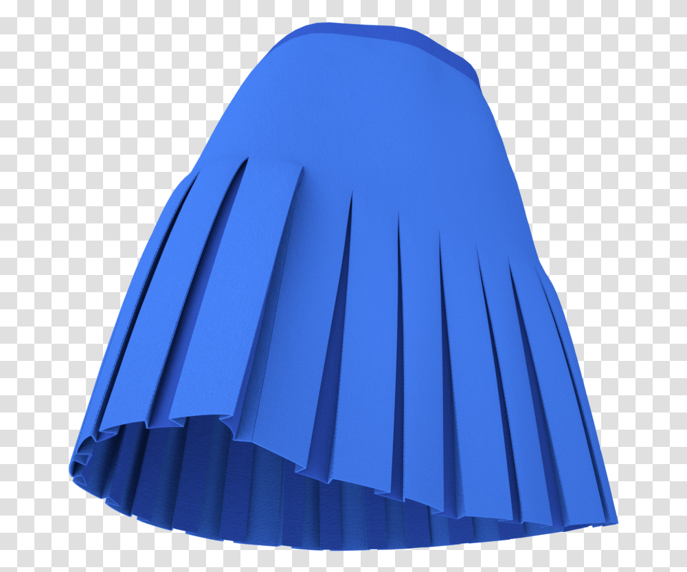 3d Box Pleated Skirt With Yoke Box Pleated Skirt With Yoke, Apparel, Lamp, Female Transparent Png
