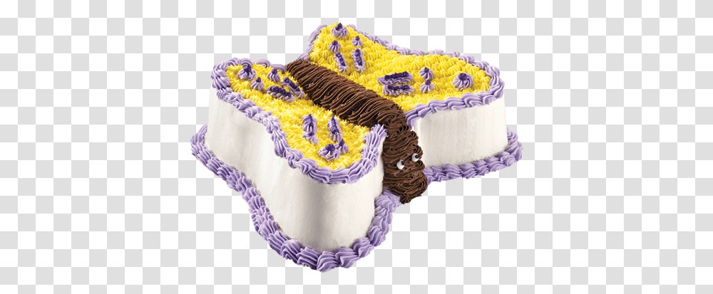 3d Butterfly Ice Cream Cake Carvel Butterfly Cake, Apparel, Birthday Cake, Dessert Transparent Png