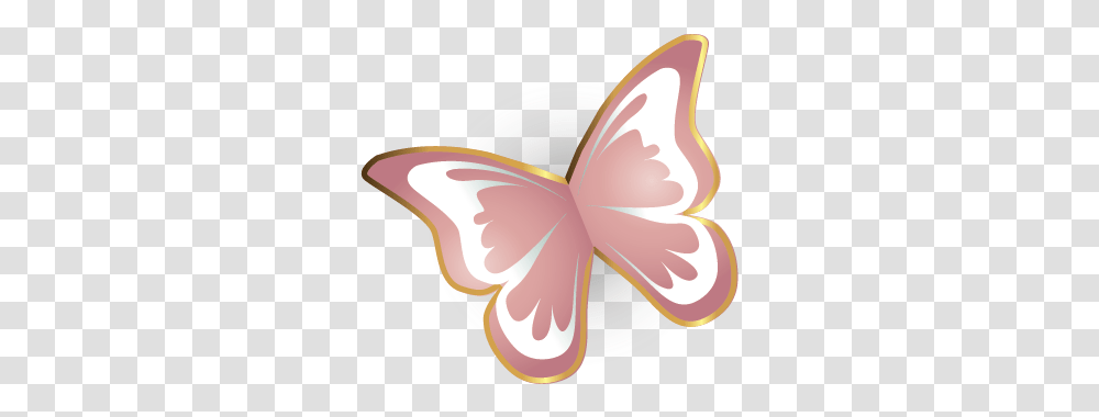3d Butterfly Logo Templates Gold Butterfly, Clam, Seashell, Invertebrate, Sea Life Transparent Png