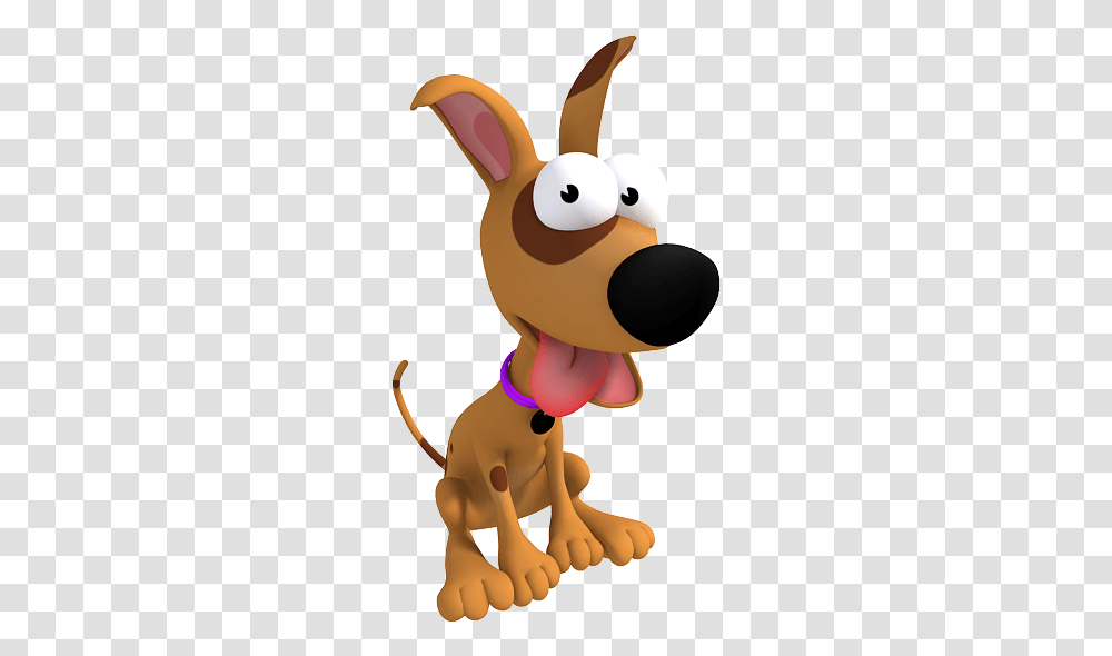 3d Cartoon Dog Tired And Sitting Dog Tired Cartoon Character, Toy, Plush, Animal, Mammal Transparent Png