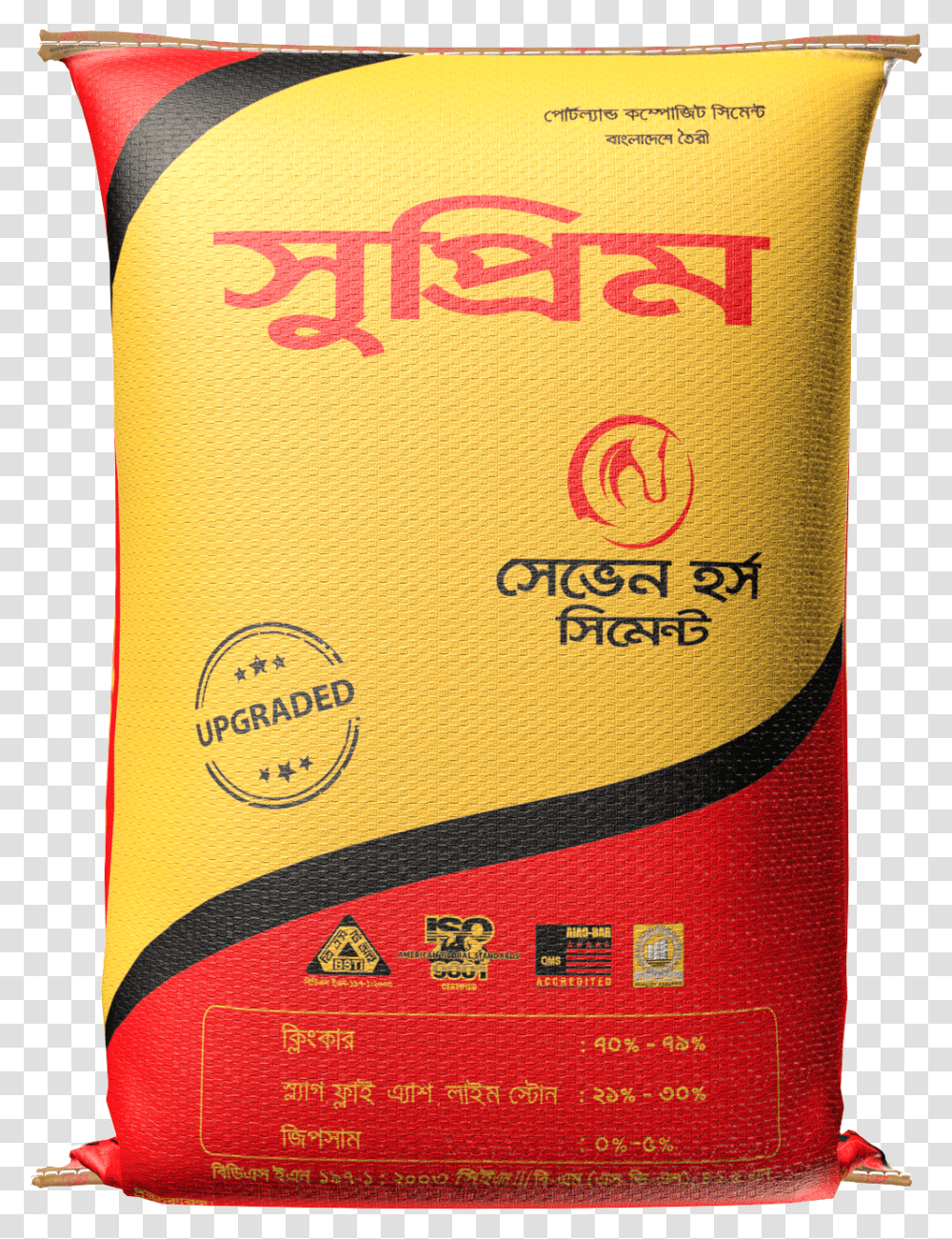 3d Cement Bag, Label, Bottle, Alcohol Transparent Png
