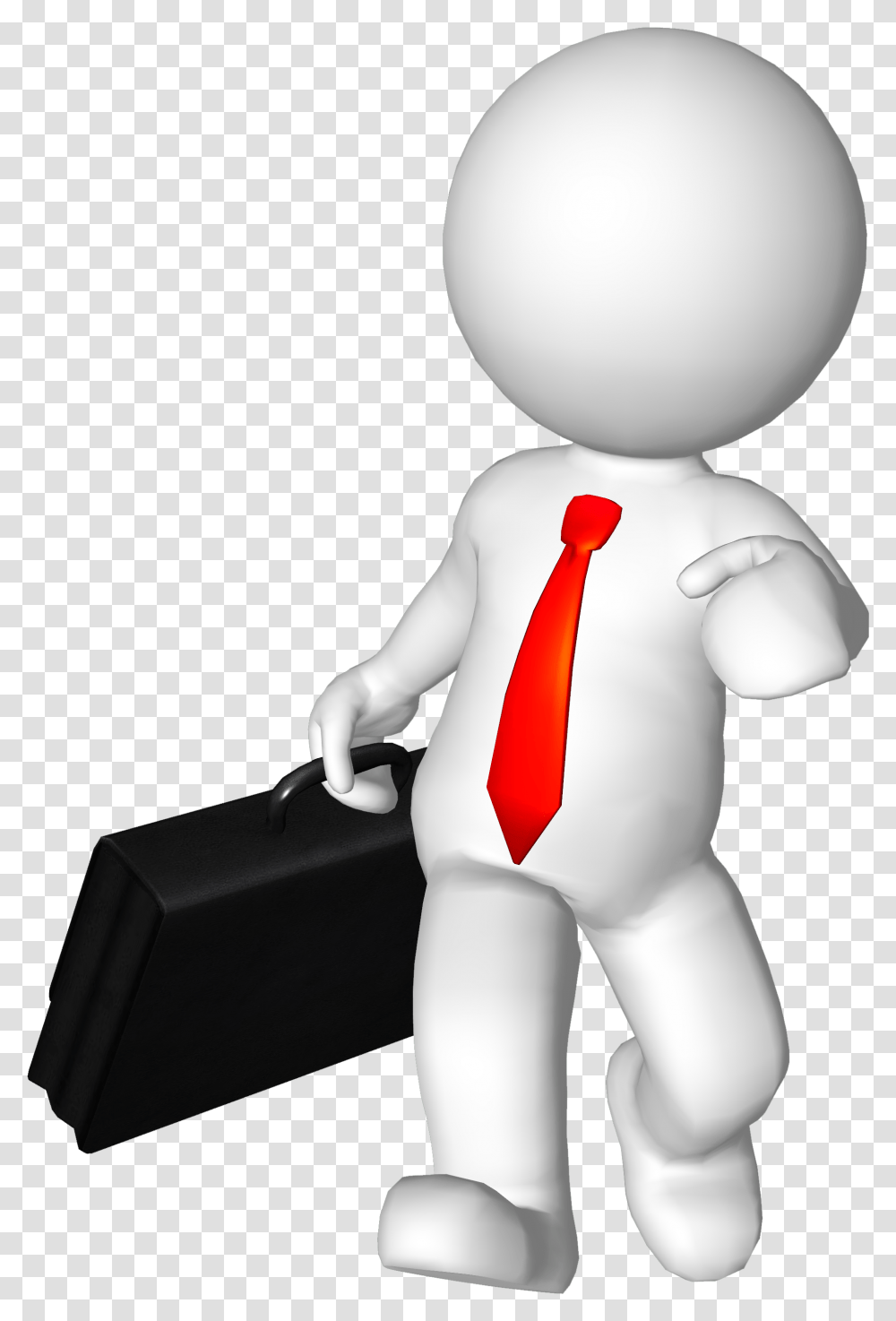 3d Characters Work Background, Person, Human, Tie, Accessories Transparent Png