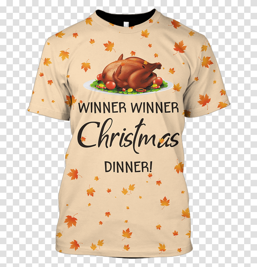 3d Christmas Dinner Full Print T Shirt Punxsutawney Phil, Apparel, T-Shirt Transparent Png