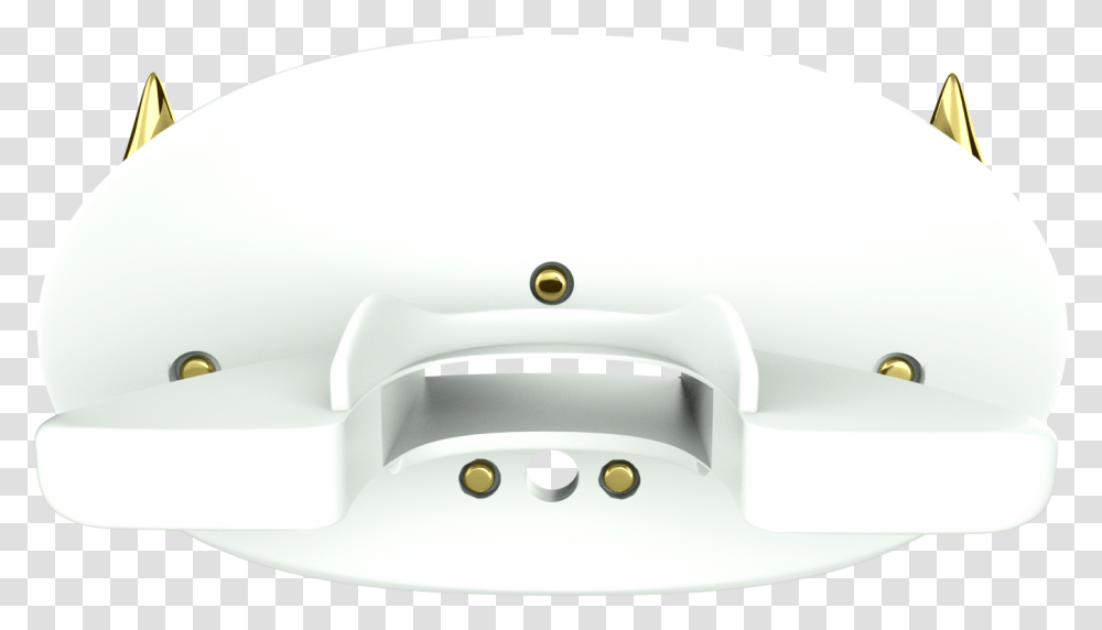 3d Chrome Beast White & Gold Horizontal, Indoors, Adapter, Appliance, Electrical Device Transparent Png