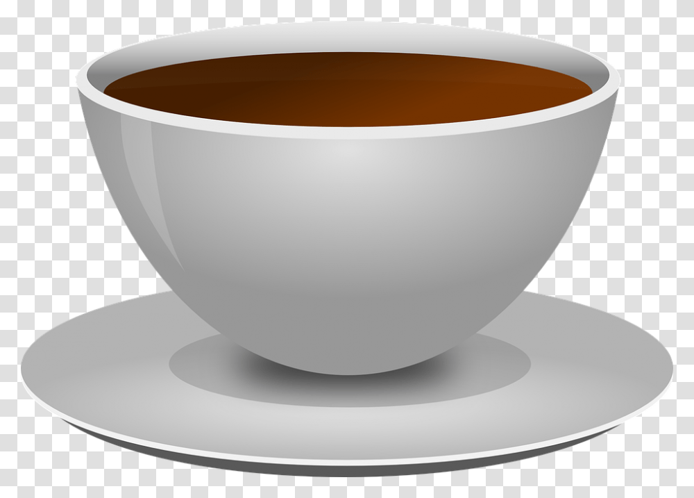 3d Coffee Cup, Saucer, Pottery, Bathtub, Beverage Transparent Png