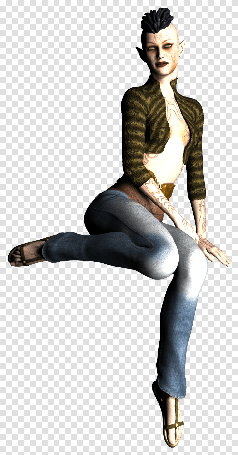 3d Computer Graphics, Pants, Person, Skin Transparent Png