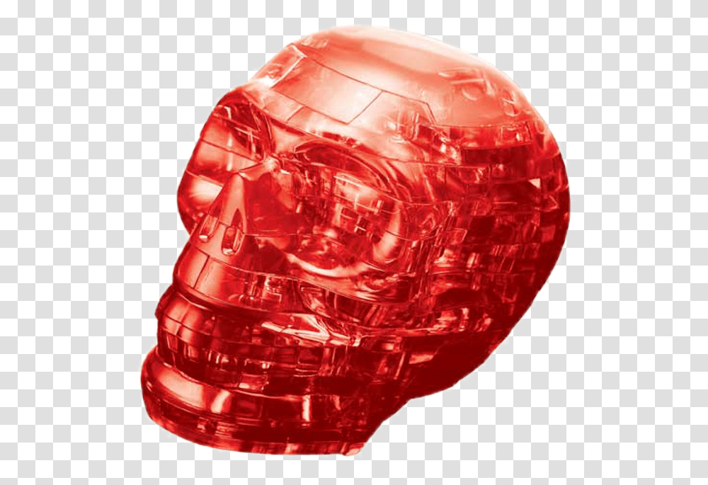 3d Crystal Puzzle Bepuzzled 3d Crystal Puzzle Skull, Helmet, Apparel, Ball Transparent Png