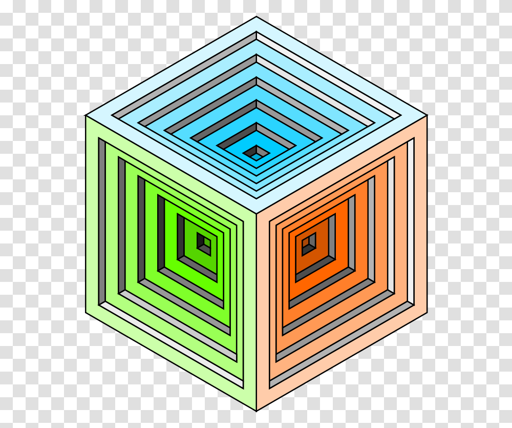 3d Cube File Kubus Warna Warni, Mailbox, Letterbox, Furniture, Table Transparent Png