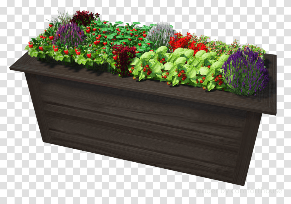 3d Decorative Flower Bed Flower Garden, Plant, Flower Arrangement, Rug Transparent Png