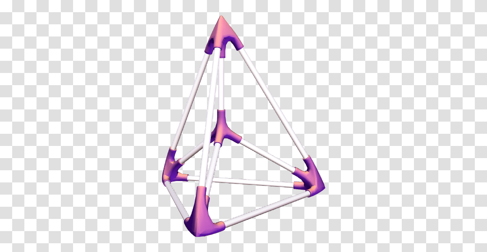 3d Design By Lars Varjtie Dec 26 Triangle, Bow, Tripod Transparent Png