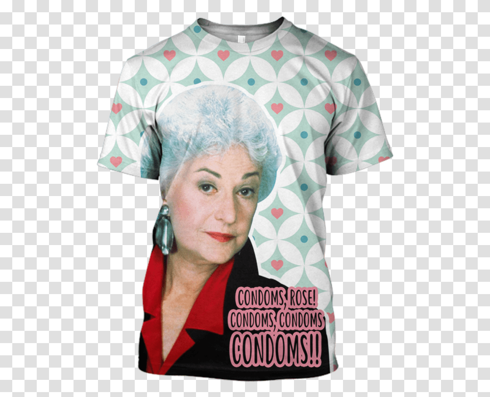 3d Dorothy Zbornak In The Golden Girls Tshirt Horse Mustang T Shirt, Person, Human, Apparel Transparent Png