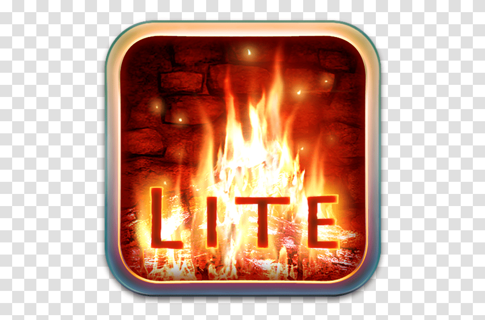 3d Fireplace, Indoors, Bonfire, Flame, Hearth Transparent Png