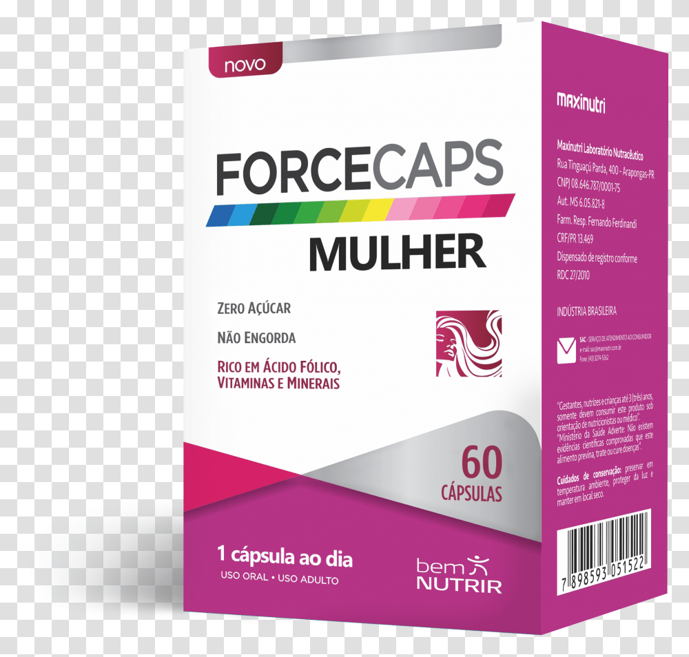 3d Forcecaps Mulher Accelera Block Bem Nutrir, Flyer, Poster, Paper, Advertisement Transparent Png