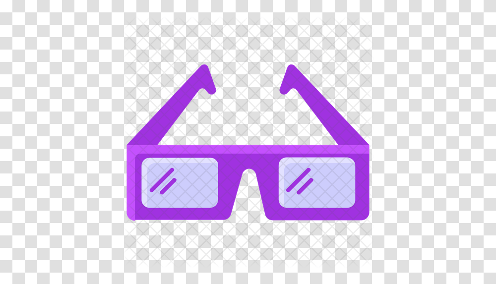 3d Glasses Icon 3d Glass, Label, Text, Cushion, Logo Transparent Png