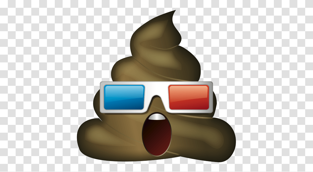 3d Glasses Poo Poop Emoji Heart Eyes, Goggles, Accessories, Accessory, Sunglasses Transparent Png