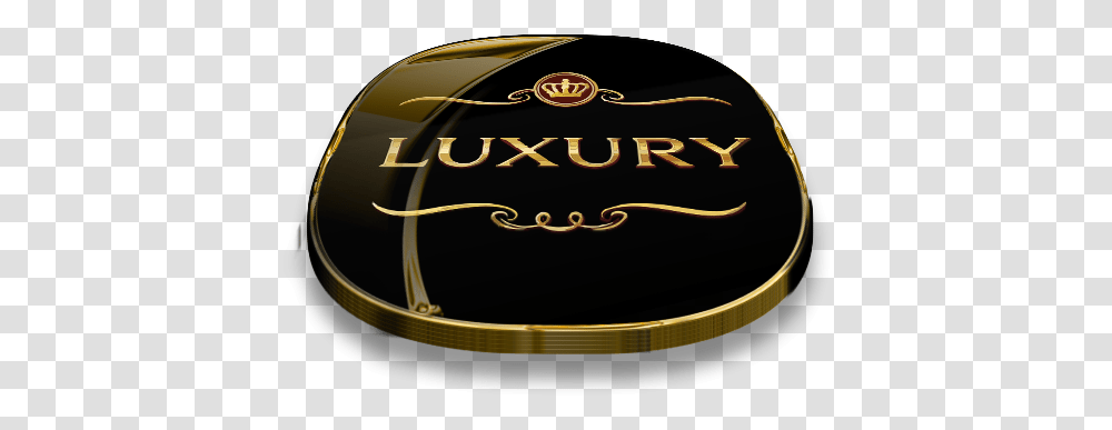 3d Gold Theme Icons Custom Uhd V4 Luxury Patched Apk Solid, Text, Helmet, Clothing, Apparel Transparent Png