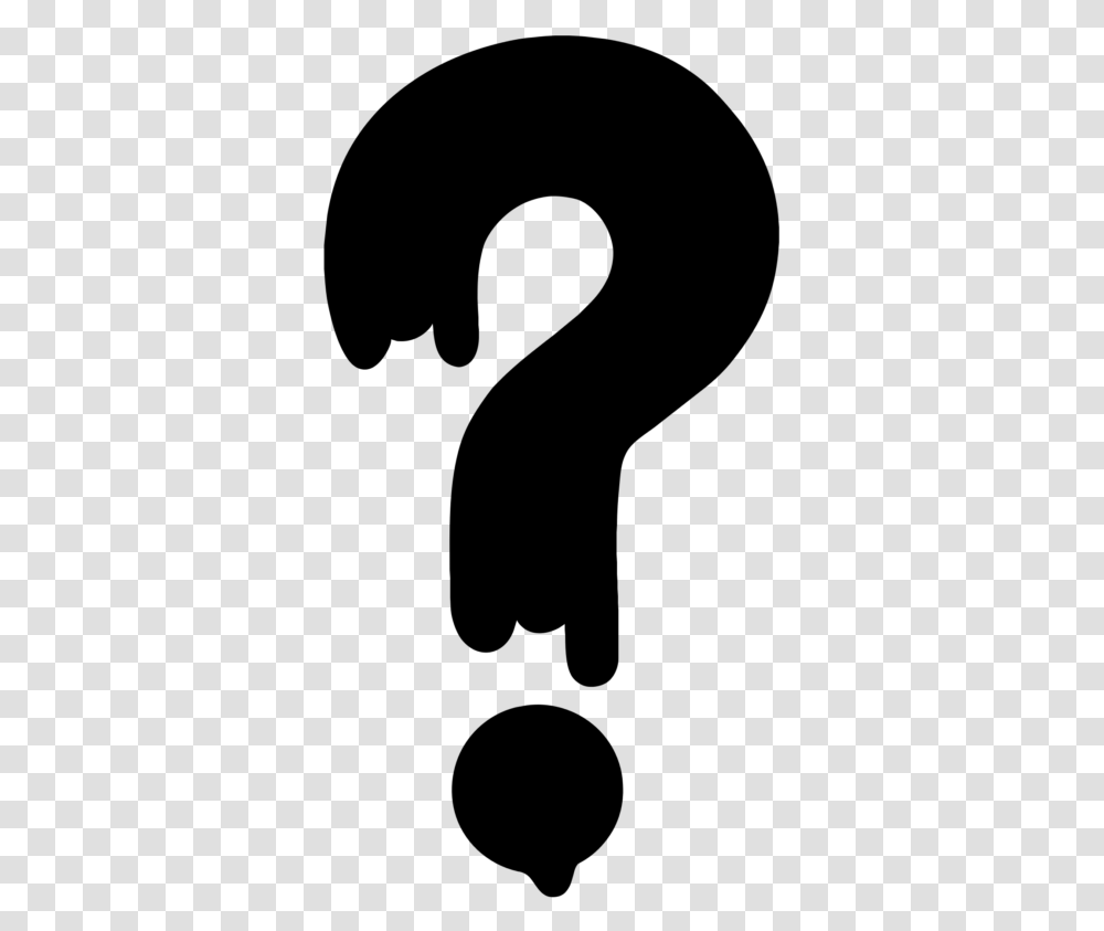 3d Guy With A Question Mark On A White Background Cool Question Mark Logo, Gray, World Of Warcraft Transparent Png