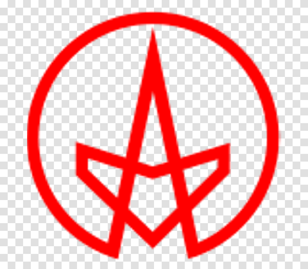 3d Hub Dnr Logo Red Large Circle, Cross, Star Symbol, Emblem Transparent Png