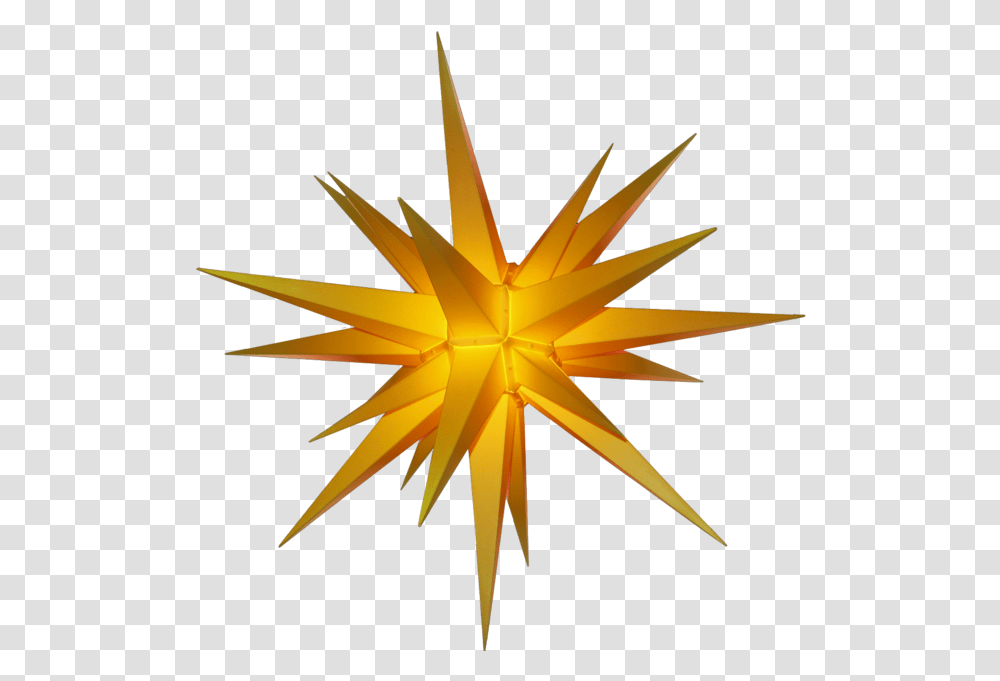 3d Illuminated Star Light Yellow Craft, Symbol, Airplane, Aircraft, Vehicle Transparent Png