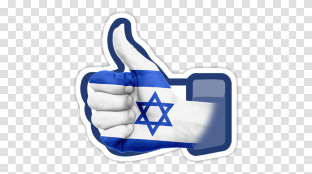 3d Israel Like To Facebook Israel 3d Digital Art Art Israel Independence Day 2019, Thumbs Up, Finger, Hand Transparent Png