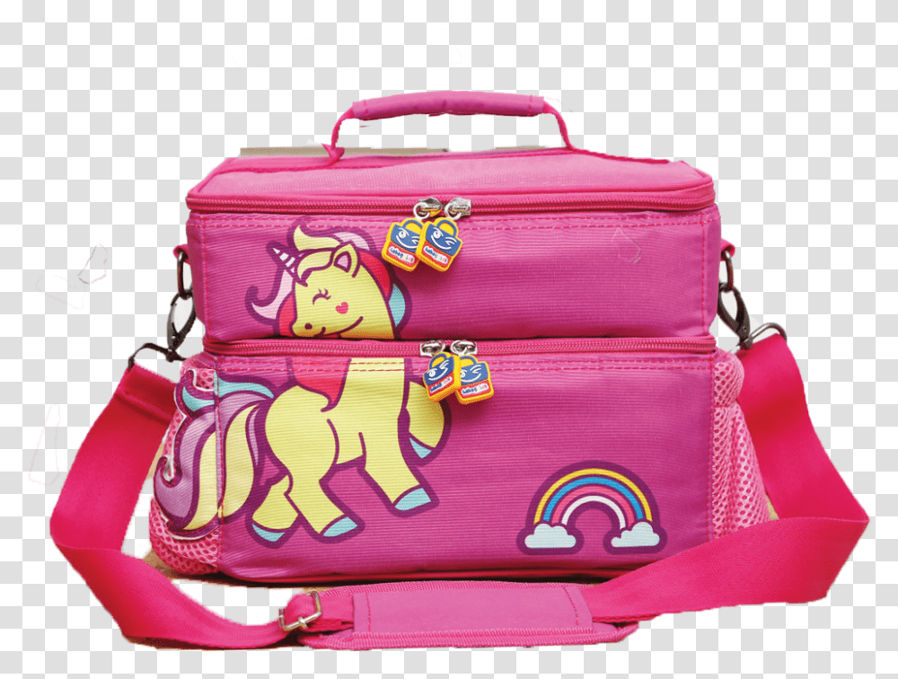 3d Kids Lunch Bag Unicorn Lunchbox, Luggage, Suitcase Transparent Png