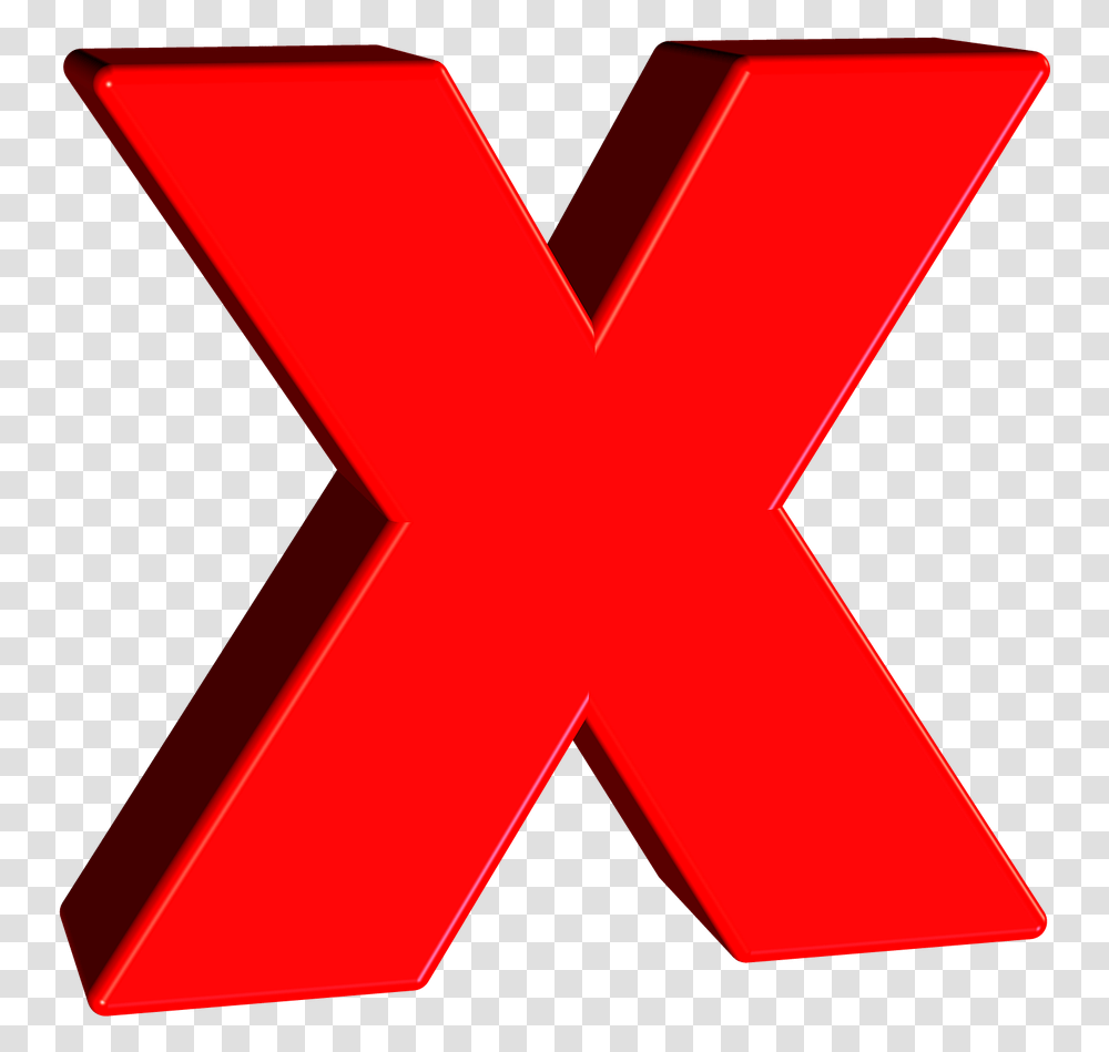 3d Letter X, Logo, Trademark, First Aid Transparent Png