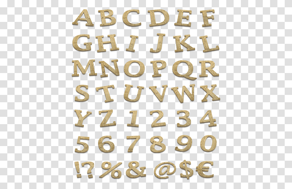 3d Lettering Background, Number, Alphabet Transparent Png