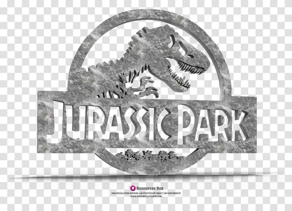 3d Logo Jurassic World, Poster, Advertisement, Trademark Transparent Png