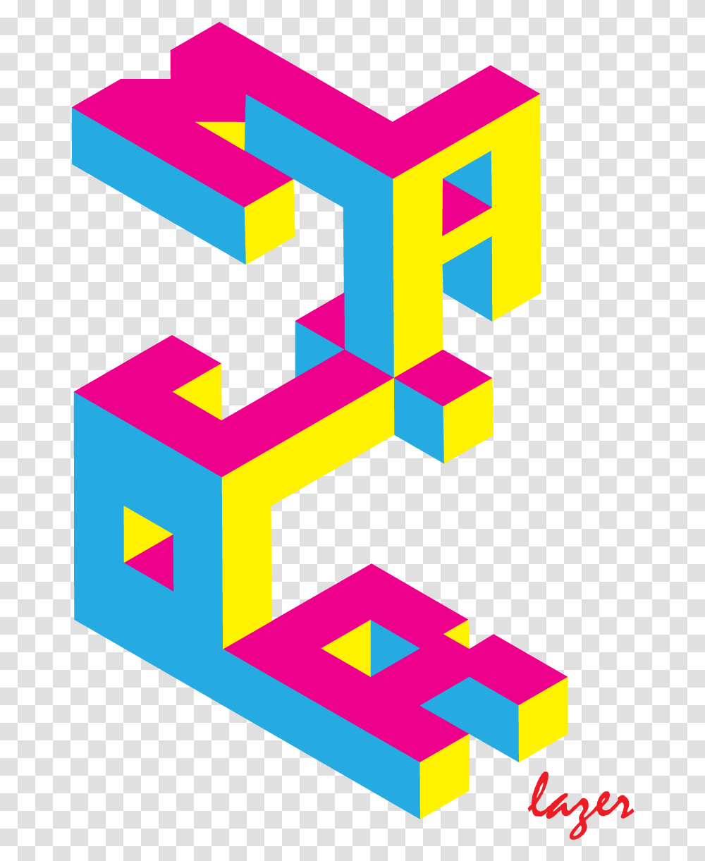 3d Major Lazer Type Design Inspired By Job Wouters, Urban Transparent Png