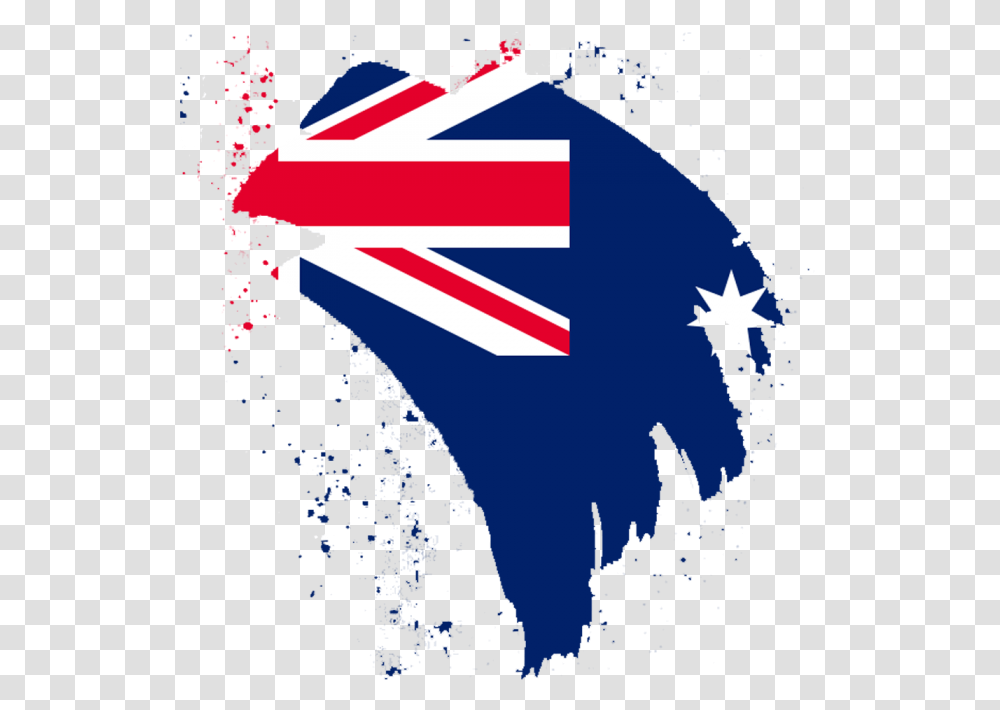 3d Map Of Australia Day Greetings Watercolor Splashes Black, Advertisement, Poster Transparent Png