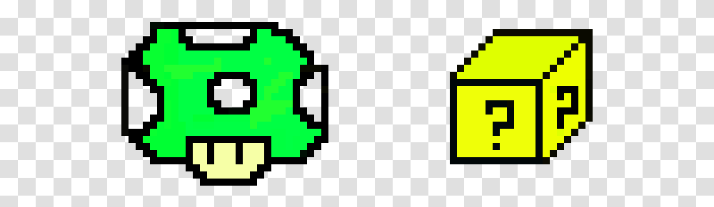 3d Mario Pixel Mushroom, Pac Man Transparent Png