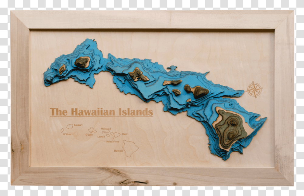 3d Model Hawaiian Islands, Wood, Canvas, Plywood Transparent Png