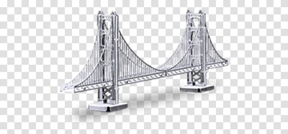 3d Model Of Bridge, Building, Suspension Bridge, Architecture, Rope Bridge Transparent Png