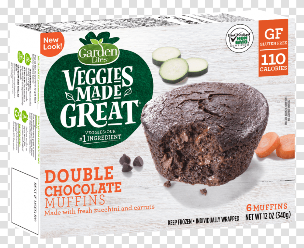 3d Muffin Chocolate 6ct Veggies Made Great Muffins, Dessert, Food, Bread, Cookie Transparent Png