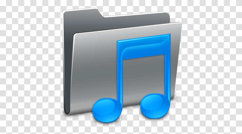 3d Music Folder Free Icon Of Hyperion Descargar Carpeta De Msica, File Binder, File Folder Transparent Png