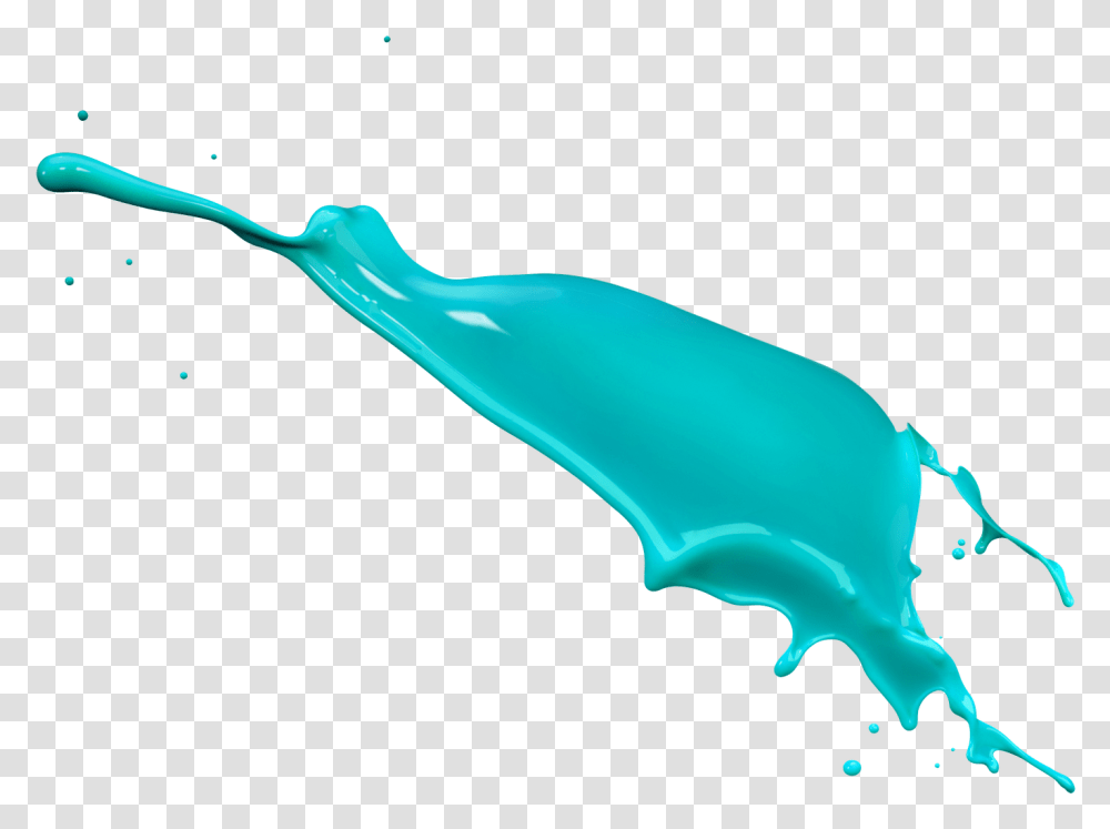 3d Paint Splash, Animal, Mammal, Toothpaste, Sea Life Transparent Png