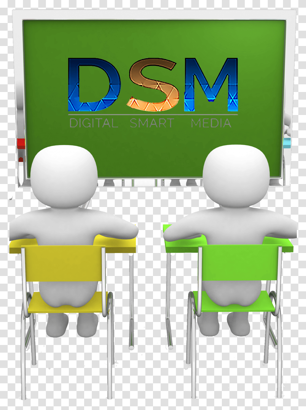 3d People Learning, Chair, Furniture, Crowd, Audience Transparent Png