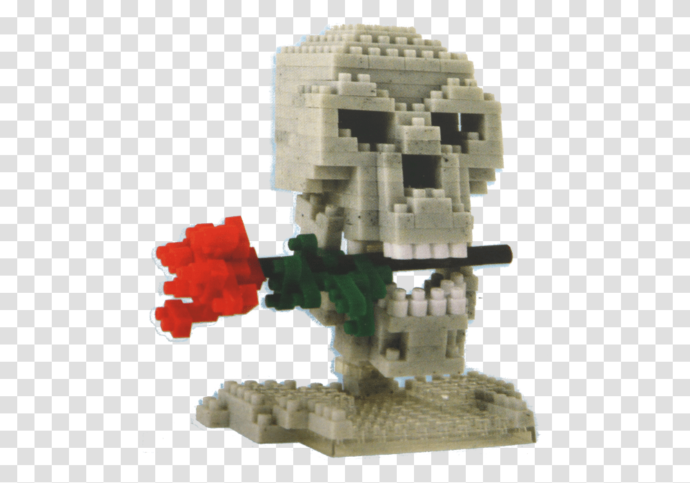 3d Pixel Puzzle 3d Pixel Skull, Minecraft, Robot, Super Mario Transparent Png