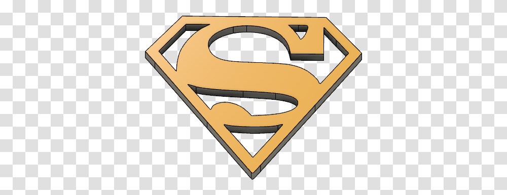 3d Print Files Superman Logo Cults Logo Superman, Symbol, Trademark, Alphabet, Text Transparent Png