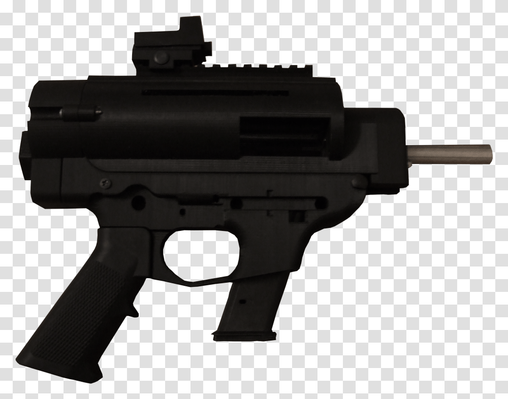 3d Printed Gun, Weapon, Weaponry, Rifle, Armory Transparent Png