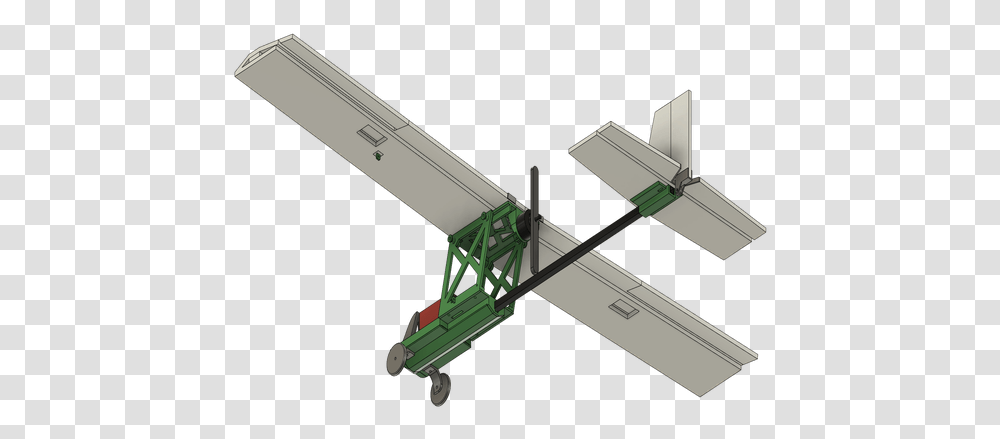 3d Printed Rc Ultralight Light Aircraft, Transportation, Vehicle, Construction Crane, Airplane Transparent Png