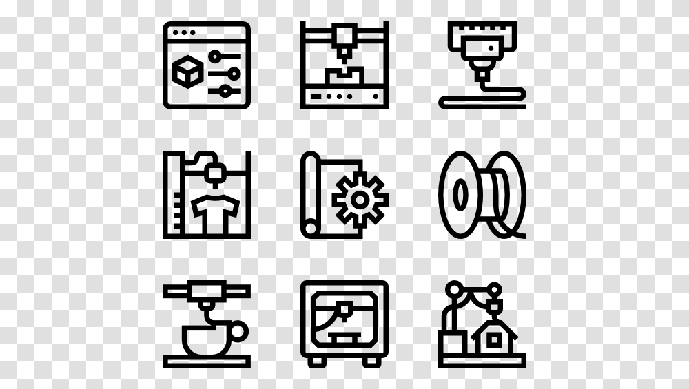 3d Printing Retail Icon Free, Gray, World Of Warcraft Transparent Png