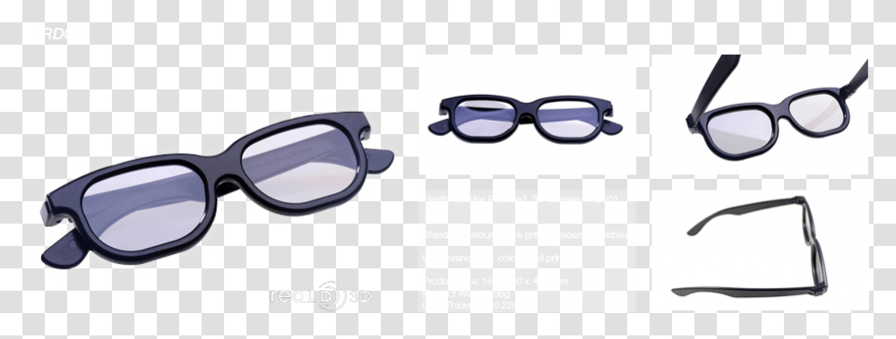 3d Real D Glasses, Goggles, Accessories, Accessory, Sunglasses Transparent Png