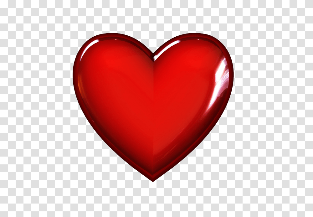 3d Red Heart Image Red Heart, Balloon, Pillow, Cushion Transparent Png