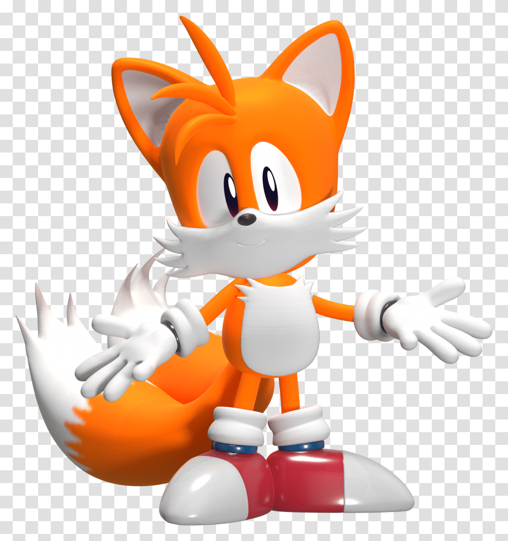 3d Render Happy Birthday To The Best Fox In The Whole Classic Tails Render, Toy, Fire Transparent Png