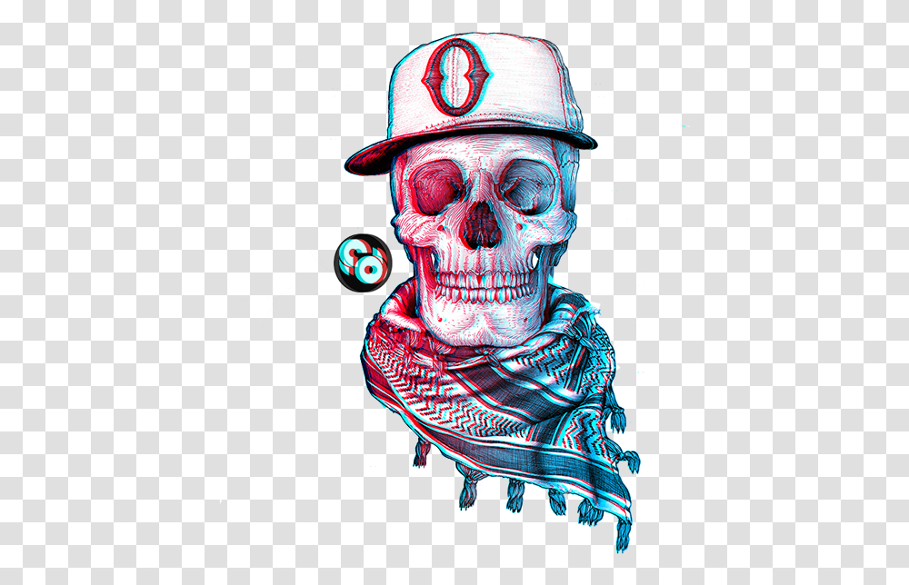 3d Skulls, Person, Human, Hat Transparent Png