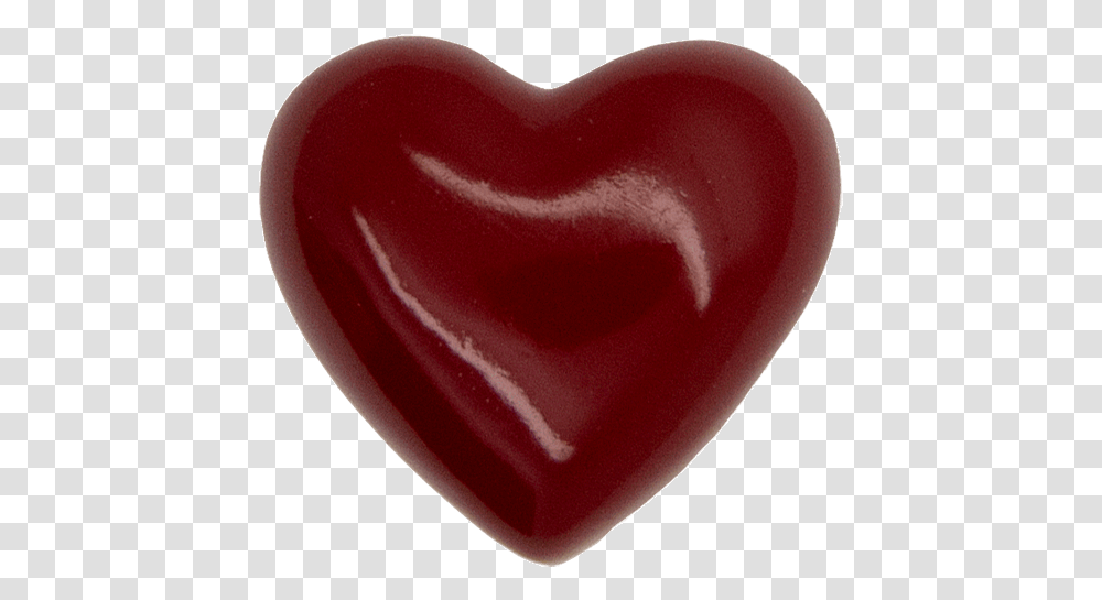 3d Small Heart Pin Stone Red Heart Full Size Heart, Ketchup, Food, Sweets, Confectionery Transparent Png