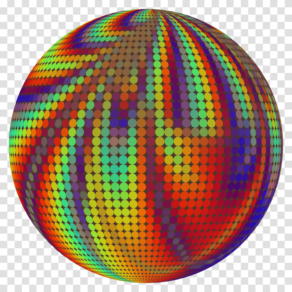 3d Sphere Free Fractal Vector, Balloon, Rug Transparent Png