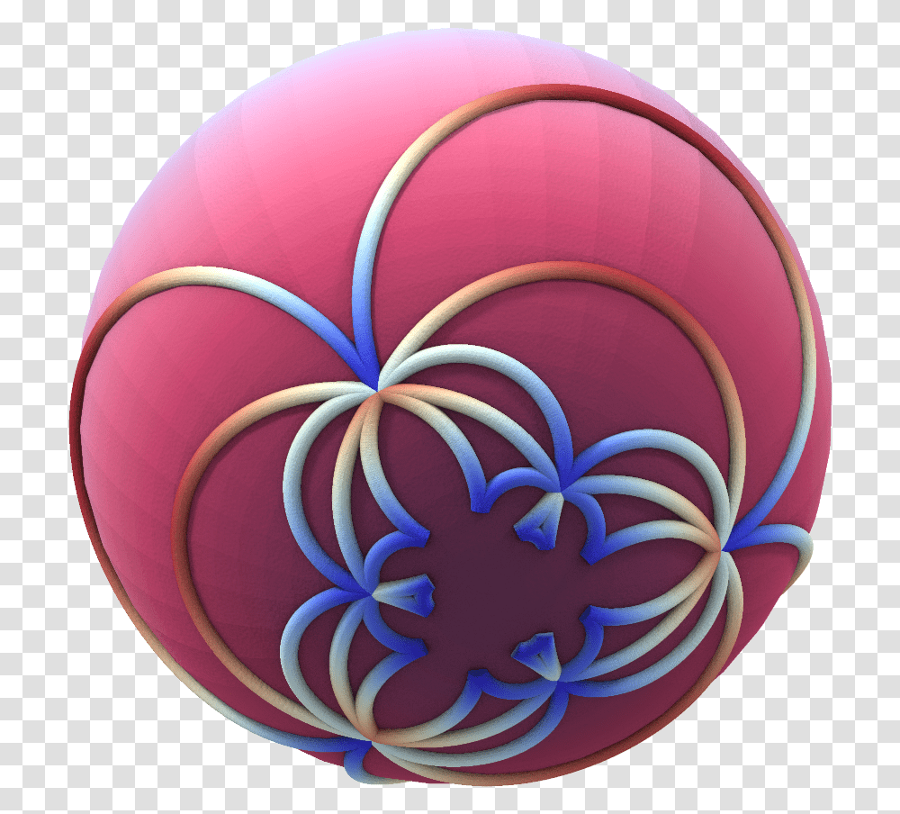 3d Sphere, Ornament, Pattern, Fractal, Balloon Transparent Png